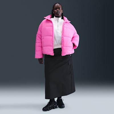 Nike Sportswear Classic Puffer Women's Therma-FIT Loose Hooded Jacket (Plus Size)