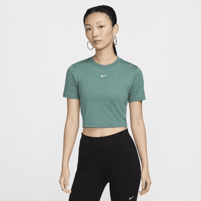 Playera slim cropped para mujer Nike Sportswear Essential