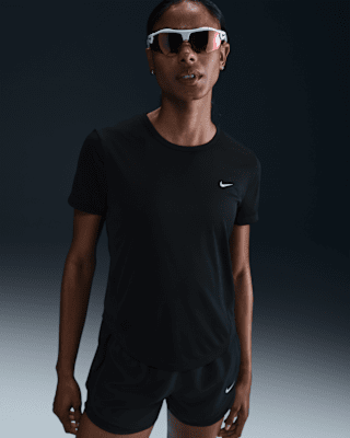 Женские шорты Nike Tempo Dri-FIT Short-Sleeve Top для бега