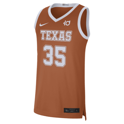 Jersey de edición limitada para hombre Nike College Dri-FIT (Texas) (Kevin Durant)