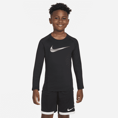 Nike Pro Warm Older Kids' (Boys') Long-Sleeve Top. Nike UK