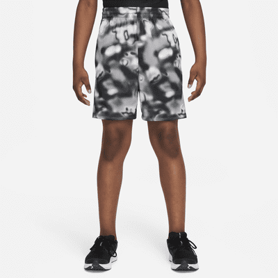 Nike Dri-FIT Multi+ Big Kids' (Boys') Printed Training Shorts (Extended ...
