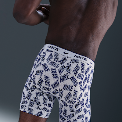 Nike Dri-FIT Essential Cotton Stretch Men's Boxer Briefs (3-Pack)