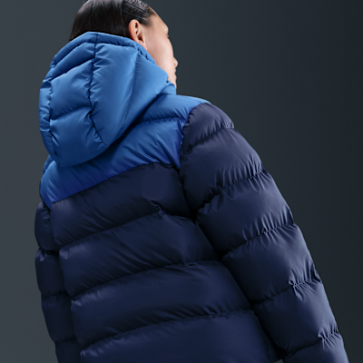 Chamarra acolchada Therma-FIT holgada para niños talla grande Nike Sportswear All Day Play