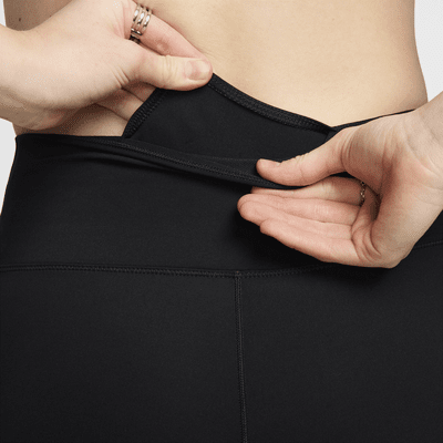 Nike One 7/8-Leggings mit hohem Bund für Damen