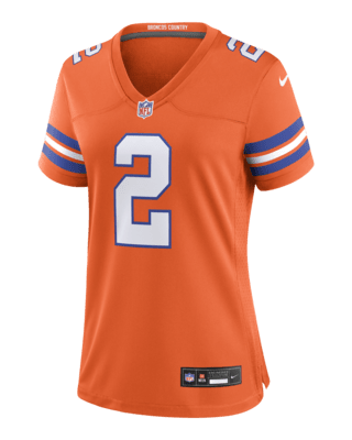 Женские джерси Patrick Surtain II Denver Broncos Nike NFL Game Football Jersey для футбола