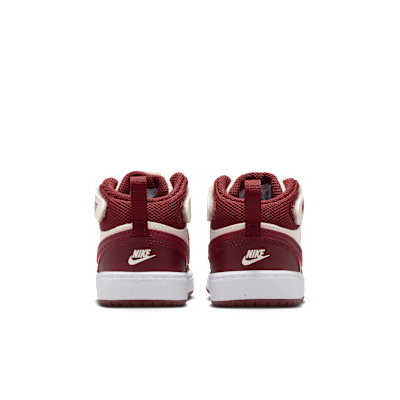 Chaussure Nike Court Borough Mid 2 pour bébé et tout-petit
