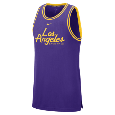 Los Angeles Lakers DNA Men's Nike Dri-FIT NBA Tank. Nike GB