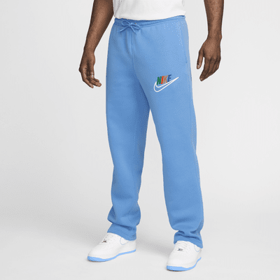 Pants de tejido Fleece con dobladillo abierto para hombre Nike Club Fleece