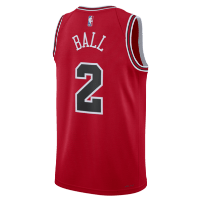 Jersey Nike Dri-FIT de la NBA Swingman para hombre Chicago Bulls Icon Edition 2022/23