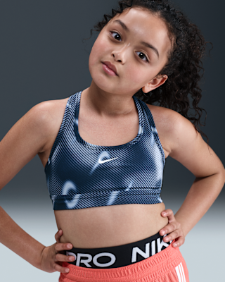 Детские  Nike Pro Swoosh Big Kids' (Girls') Sports Bra