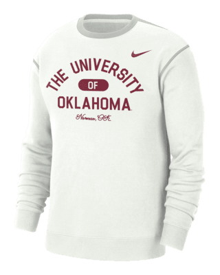 Мужские  Oklahoma Nike College Crew-Neck Top