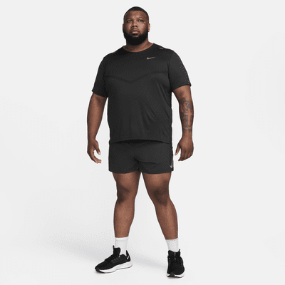 Kortærmet Nike Rise 365 Dri-FIT-løbeoverdel til mænd