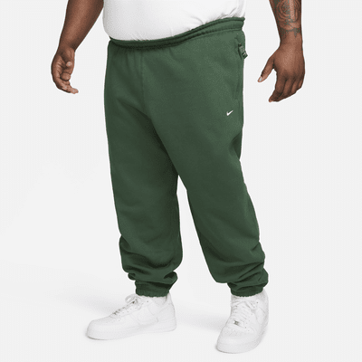 Pants de tejido Fleece para hombre Nike Solo Swoosh