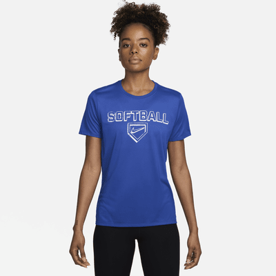 Playera de softball para mujer Nike Dri-FIT