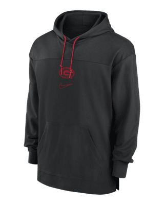 Мужские джерси Georgia Bulldogs Sideline Jersey Nike Dri-FIT College Pullover Hoodie