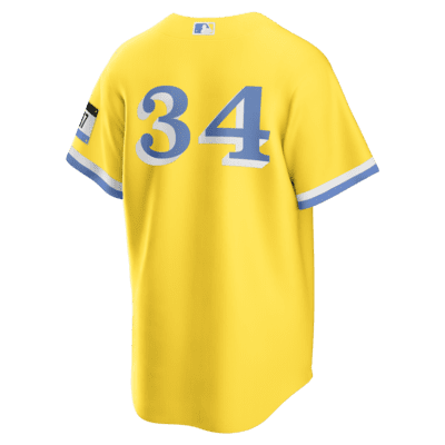 Jersey de béisbol replica para hombre MLB City Connect de los Boston Red Sox (David Ortiz)