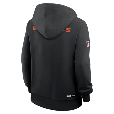 Cincinnati Bengals Sideline Women's Nike Dri-FIT NFL Pullover Hoodie