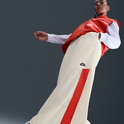 Dámské tkané kalhoty Nike Sportswear se širokými nohavicemi