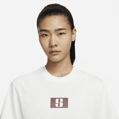 サブリナ ボクシー バスケットボールTシャツ