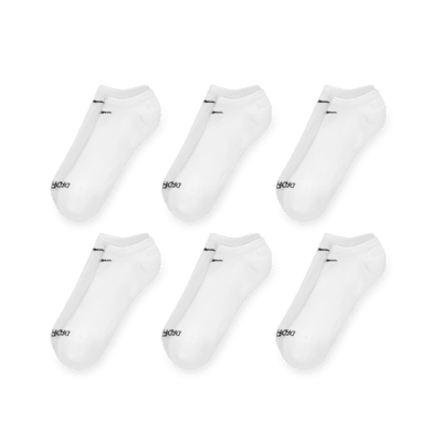 Nike Everyday Plus Cushioned Training No-Show Socks (6 Pairs)