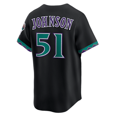 Jersey Nike Dri-FIT ADV de la MLB Limited para hombre Randy Johnson Arizona Diamondbacks Cooperstown