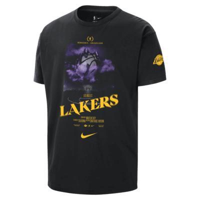 ロサンゼルス レイカーズ コートサイド メンズ ナイキ NBA Tシャツ