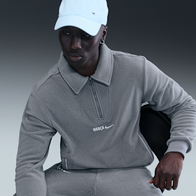 FC 바르셀로나 컬처 오브 풋볼 남성 나이키 써마 핏 윈터라이즈드 축구 탑