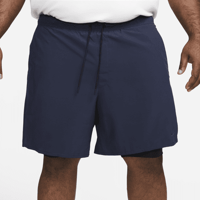 Shorts versátiles Dri-FIT de 18 cm 2 en 1 para hombre Nike Unlimited