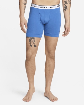 Мужские  Nike Dri-FIT Essential Cotton Stretch Boxer Briefs (3-Pack)