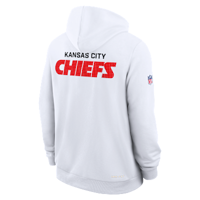 Kansas City Chiefs Initial Home Sideline Men's Nike Dri-FIT NFL Pullover Hoodie