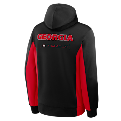Georgia Game Men's Nike Dri-FIT College Full-Zip Hooded Jacket