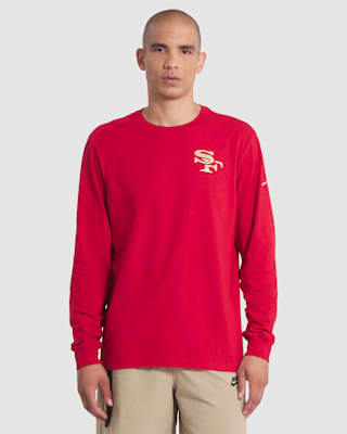 Мужская футболка San Francisco 49ers Rivalries Collection Essential Nike NFL Long-Sleeve