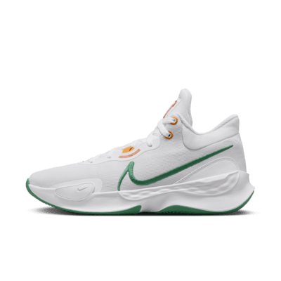 Nike basketball shoes green sale