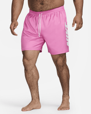 Мужские шорты Nike Swim Big Block 9" Volley Shorts (Extended Size)