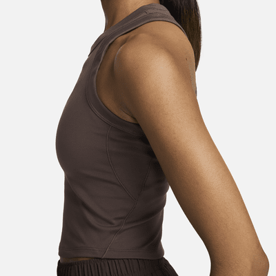 Nike One Fitted Women's Dri-FIT Cropped Tank Top