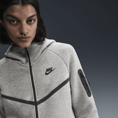 Felpa con cappuccio e zip a tutta lunghezza Nike Sportswear Tech Fleece Windrunner – Donna