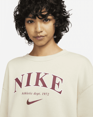 Nike Sportswear Phoenix Fleece Oversized sweatshirt met ronde hals voor  dames. Nike BE