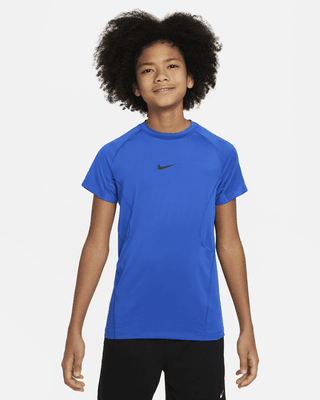 Подростковые шорты Nike Pro Big Kids' (Boys') Dri-FIT Short-Sleeve Top