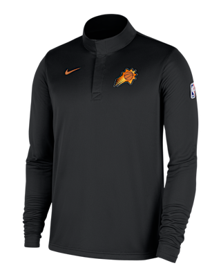 Мужские  Phoenix Suns Nike Dri-FIT NBA 1/4-Zip Long-Sleeve Top