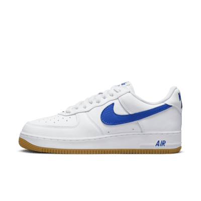 all white and blue air force 1