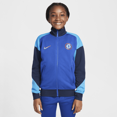 Fotbalová reprezentační bunda Nike Dri-FIT Chelsea FC Academy Pro pro větší děti