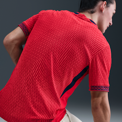 Norway 2025 Match Home (Women's Team) Men's Nike Dri-FIT ADV Football Authentic Shirt