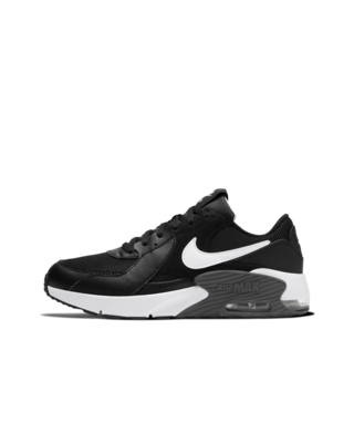 nike air max excee gs black and white