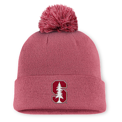 Gorro con dobladillo y pompón universitario Nike para hombre Stanford Primetime Campus Toned