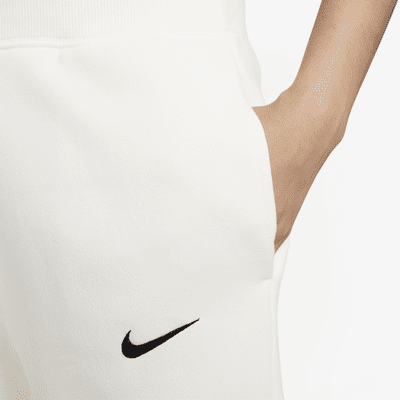 Pants de entrenamiento cropped de tiro alto para mujer Nike Sportswear Phoenix Fleece