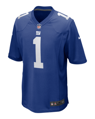 Мужские джерси Malik Nabers New York Giants Nike NFL Game Jersey