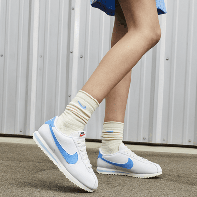 Nike cortez leather outlet women