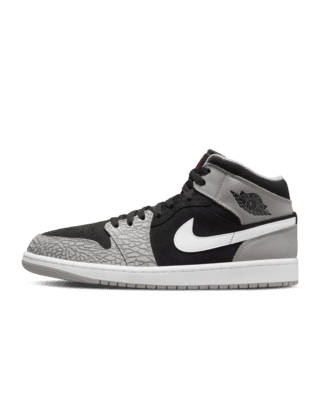 jordan 1 mid se black grey