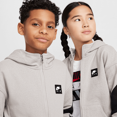 Nike Air Older Kids' Fleece Full-Zip Hoodie